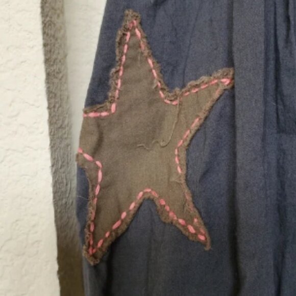 NATURAL LIFE Long Sleeve Button Front Dress. Size Medium - Picture 3 of 6